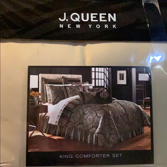 J Queen New York Bedding King Comforter Set Poshmark
